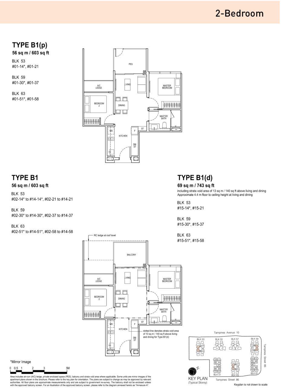 2-bedroom unit